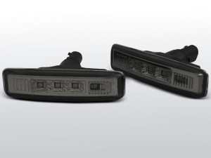 Zijknipperlicht (set) | geschikt voor BMW E39 1995-2003 | LED | smoke