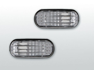 Zijknipperlicht (set) | Honda Civic 1991-1995 / CRX Del Sol 1992-1997 | chrome