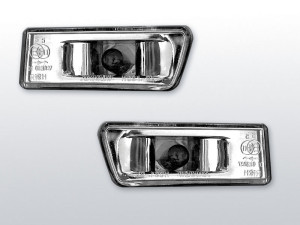 Zijknipperlicht (set) | geschikt voor Peugeot 406 1995-1994 | chrome