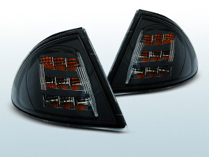 Voorknipperlichten (set) | geschikt voor BMW 3-Serie E46 1998-2001 LED | zwart
