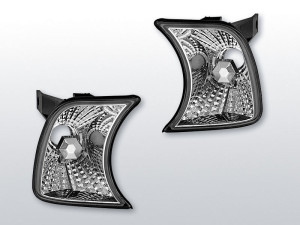 Voorknipperlichten (set)  | geschikt voor BMW 5-Serie E34 1988-1995 | chrome
