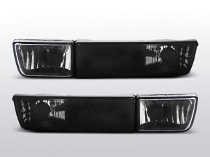 Voorknipperlichten (set) met Mistlamp en Parking Light| geschikt voor Volkswagen Golf 3 / Vento | zwart