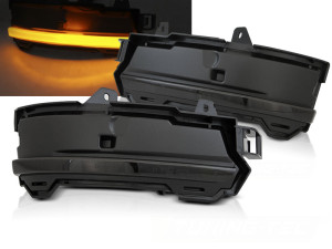 Zijspiegel-knipperlicht | Land Rover | Discovery Sport 14-19 5d suv. / Range Rover Evoque 13-19 5d suv. / Range Rover Velar 17- 5d suv. | LED | Dynamic Turn Signal smoke