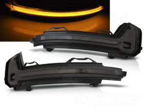 Zijspiegel-knipperlicht | geschikt voor Volkswagen | Tiguan 16-20 5d suv. | LED | Dynamic Turn Signal | smoke