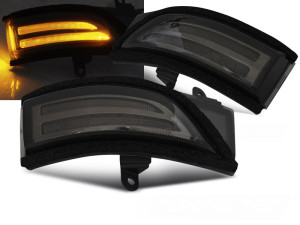 Zijspiegel-knipperlicht | geschikt voor Subaru | Forester 13-19 5d suv. / Outback 15-17 5d sta. / WRX 14-19 4d sed. | LED | Dynamic Turn Signal | smoke