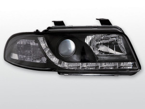 koplampen Devil Eyes | Audi A4 B5 1995-1998 | zwart