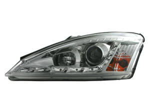 Head light units Ford Focus 01- daytime running light chrome