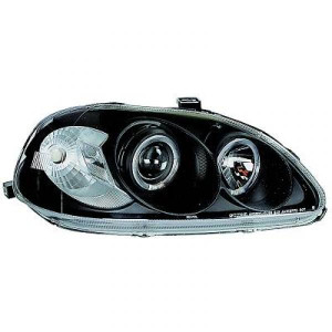 Koplampen Angel Eyes | Honda Civic 2/3/4-deurs 1995-1999 | LED |zwart