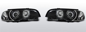 Koplampen Angel Eyes CCFL | BMW 3-serie E46 Coupé Cabrio 1999-2003| zwart