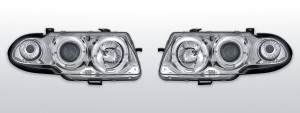 Koplampen Opel  Astra F 91-94  Halo Rims chrome