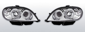 Koplampen Sonar geschikt voor Citroen Saxo 99-02 5d hat. / Saxo 99-03 3d hat. | Chroom | Links, Rechts | H1