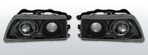 Koplampen Angel Eyes | Honda CRX 1988-1989 | zwart