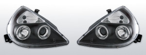 Koplampen Angel Eyes | Ford Ka 1996-2008 | zwart