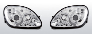 Koplampen Angel Eyes | Mercedes SLK R170 1996-2004 | chroom
