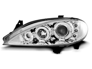 Koplampen Angel Eyes | Renault Megane 1999-2002 | chroom