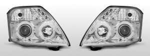 Koplampen Angel Eyes | geschikt voor Citroen C2 2003-2010 | chroom