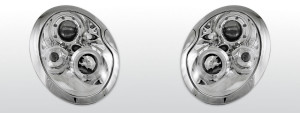Koplampen Angel Eyes | geschikt voor Mini Cooper 2001-2007 | chroom