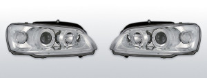 Koplampen Angel Eyes | Peugeot 106 1996-2003 | chroom