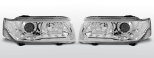 Koplampen LED DRL | geschikt voor Volkswagen Passat 1993-1997 | chroom