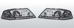 Koplampen LED DRL | Skoda Octavia 2005-2008 | chroom