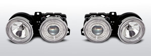 Koplampen Angel Eyes | geschikt voor BMW 3 Serie E30 1982-1994 | chroom