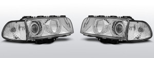 Koplampen Angel Eyes |geschikt voor BMW 7 Series E38 1994-1998 |chroom