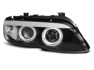 Koplampen | BMW | X5 03-07 5d suv. E53 | XENON | Angel Eyes LED | zwart | 04