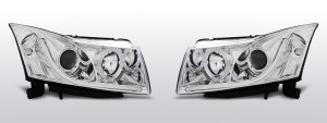 Koplampen Tube Light | geschikt voor Chevrolet Cruze 2009-2012 |chroom