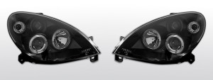 Koplampen geschikt voor Citroen Xsara | Zwart | Links, Rechts | H1