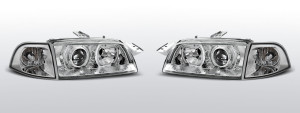 Koplampen Angel Eyes | Fiat Punto I 1993-1999 | chroom