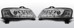 Koplampen Devil Eyes | Fiat Stilo 3-Deurs 2001-2008 | chroom
