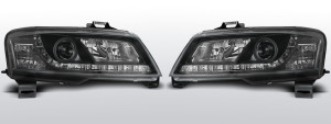 Koplampen Devil Eyes | Fiat Stilo 3-Deurs 2001-2008 | zwart