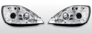 Koplampen Angel Eyes | Ford Fiesta MK6 2002-2005 | chroom