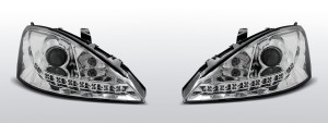 Koplampen Devil Eyes | Ford Focus 2011-2014 | chroom