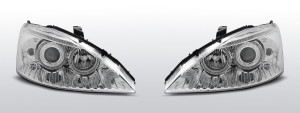 Koplampen Angel Eyes | geschikt voor Ford Focus 1998-2001 | chroom