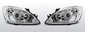 koplampen Angel Eyes | geschikt voor Mitsubishi Lancer 7 2004-2007 | chroom