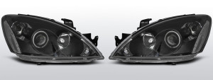 koplampen Angel Eyes | geschikt voor Mitsubishi Lancer 7 2004-2007 | zwart