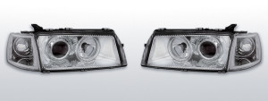 Koplampen Angel Eyes | Opel Vectra A 1988-1995 | chroom