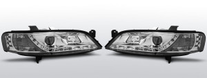 Koplampen Devil Eyes | geschikt voor Opel Vectra B 1995-1998 | chroom