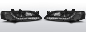 Koplampen Devil Eyes | geschikt voor Opel Vectra B 1995-1998 | zwart