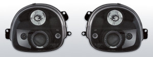 Koplampen Angel Eyes | Renault Twingo  1993-1998 | zwart