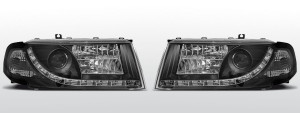Koplampen Devil Eyes | Skoda Octavia I 2000-2004 | zwart