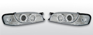 Koplampen Angel Eyes | geschikt voor Subaru Impreza 1993-2000 | chroom