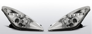 Koplampen Angel Eyes | Toyota Celica T230 1999-2005 | chroom