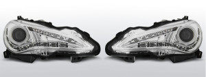 Koplampen Devil Eyes Real DRL | Xenon | geschikt voor Toyota GT86 2012- | chroom