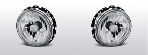 Koplampen Angel Eyes | geschikt voor Volkswagen Golf 1 1974-1994 | chroom
