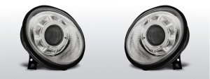 Koplampen Devil Eyes | geschikt voor Volkswagen Lupo 1998-2005 | chroom