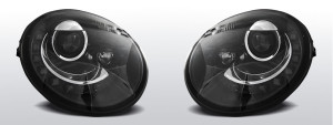 Koplampen | geschikt voor Volkswagen New Beetle 1998-2005 | zwart
