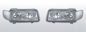 Koplampen Angel Eyes | geschikt voor Volkswagen Passat B4 1993-1997 | chroom