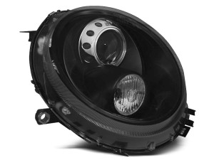 Koplampen xenon look | Mini 2006-2014 R55 R56 R57 | zwart | Depo